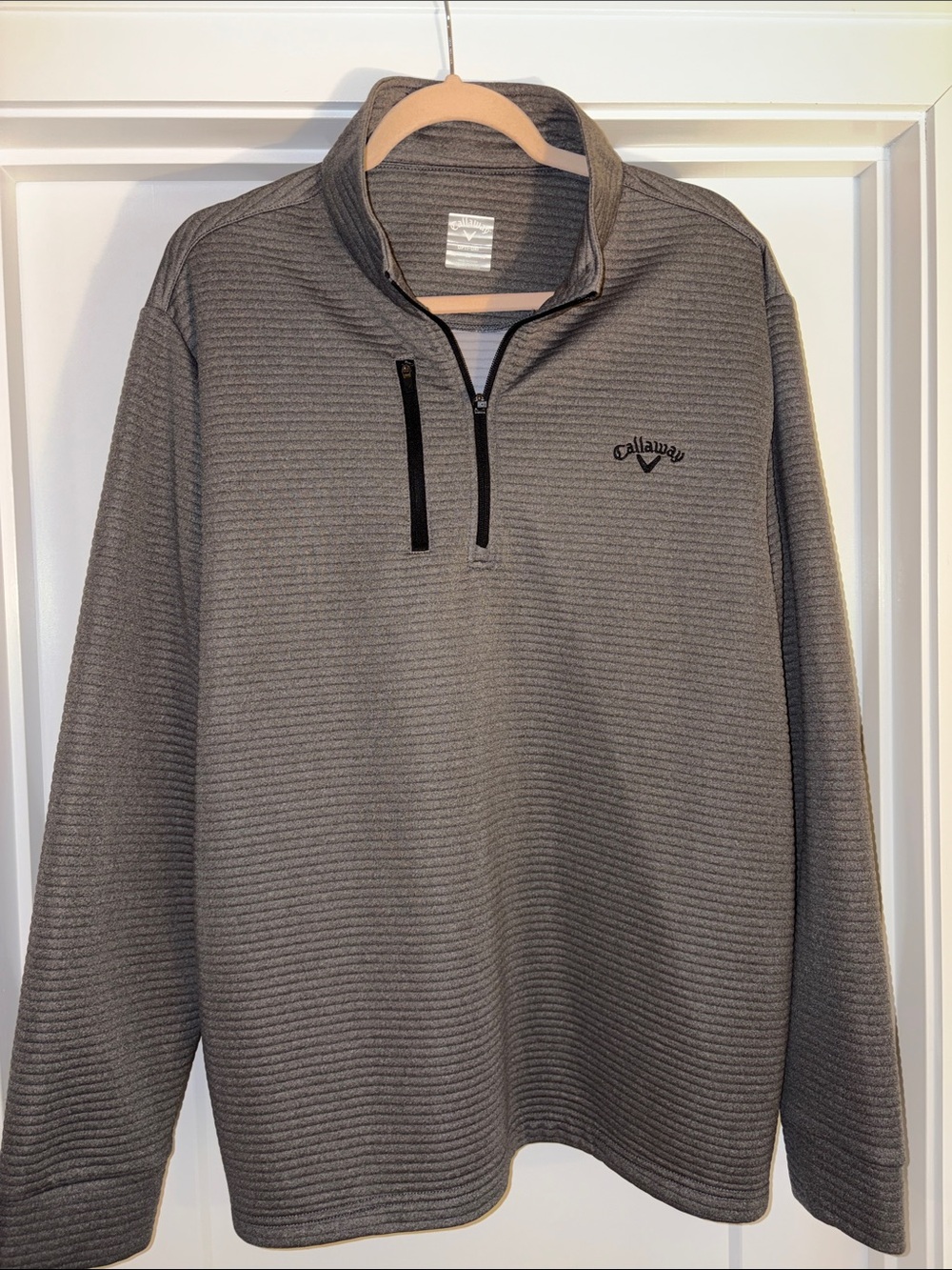 Callaway Men's Charcoal Half-Zip Performance Pullover